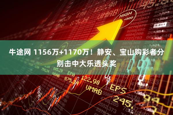 牛途网 1156万+1170万！静安、宝山购彩者分别击中大乐透头奖